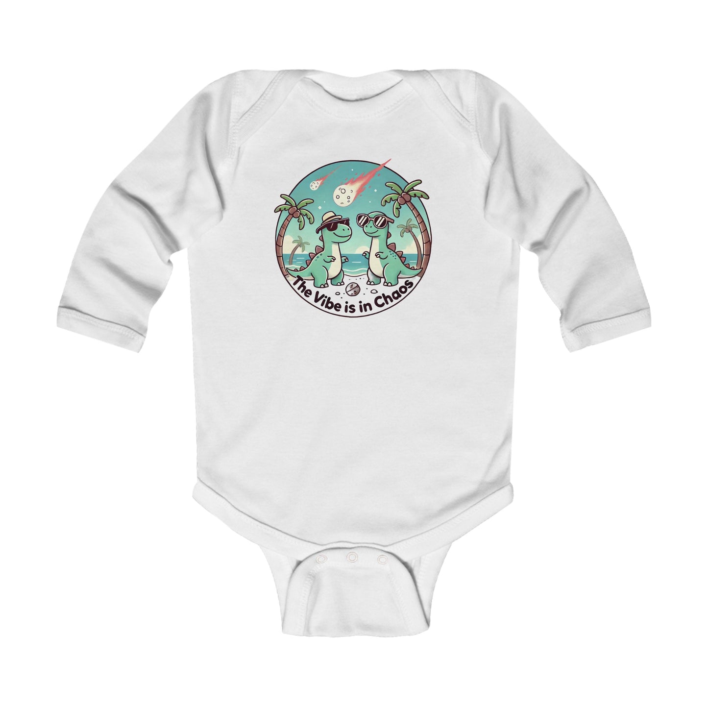 The Vibe is in Chaos Onesie Bodysuit