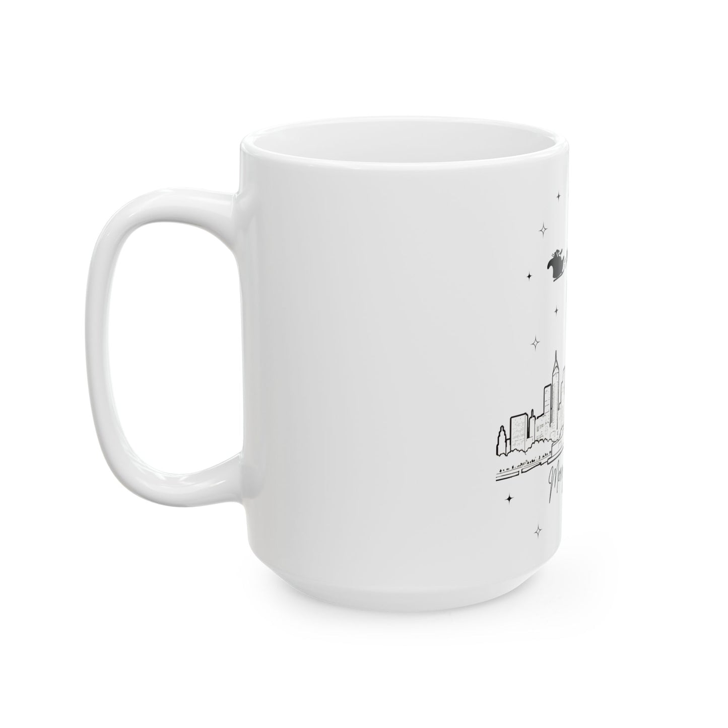 Merry Christmas New York Ceramic Mug