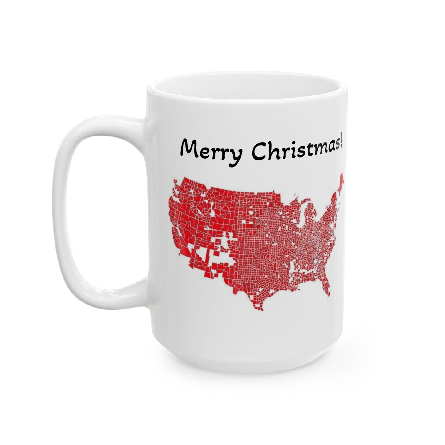 Trump 2024 How Dare We Say Merry Christmas Patriotic Funny Meme Mug
