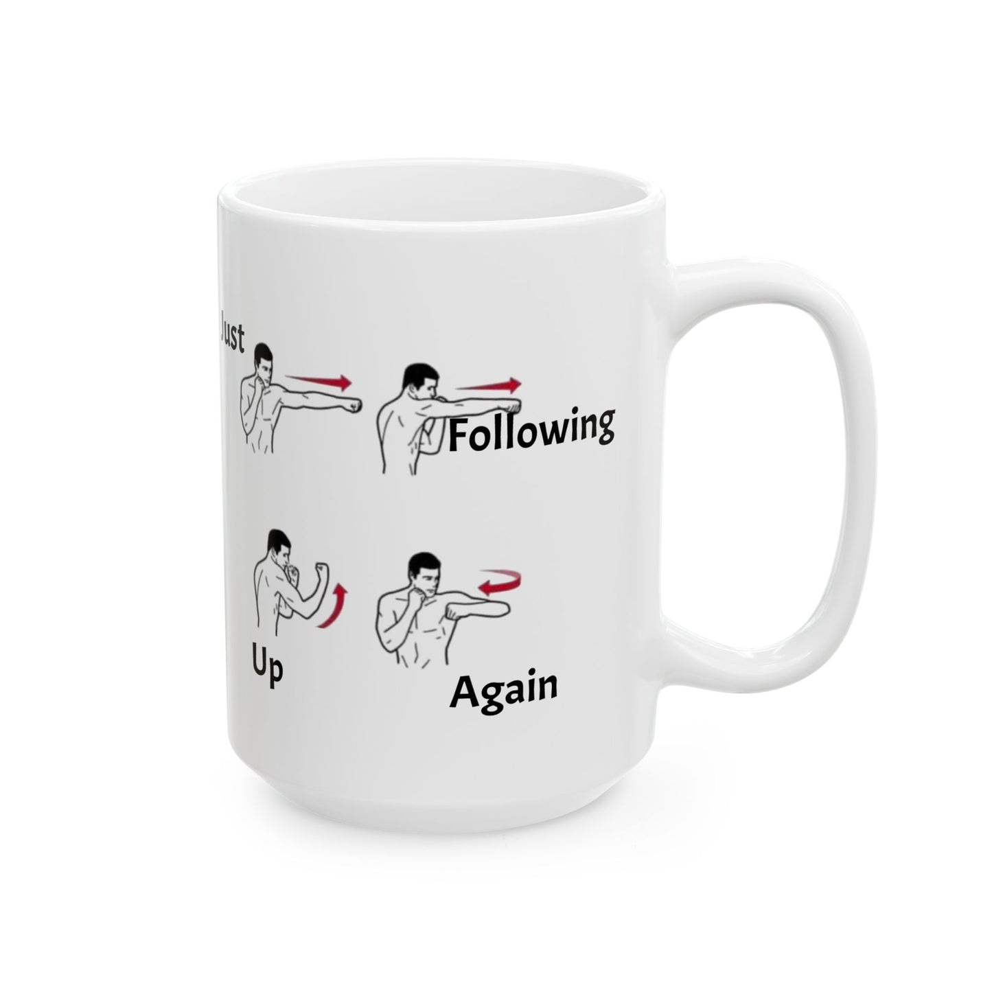 Just Following Up Again Funny Office Meme Mug