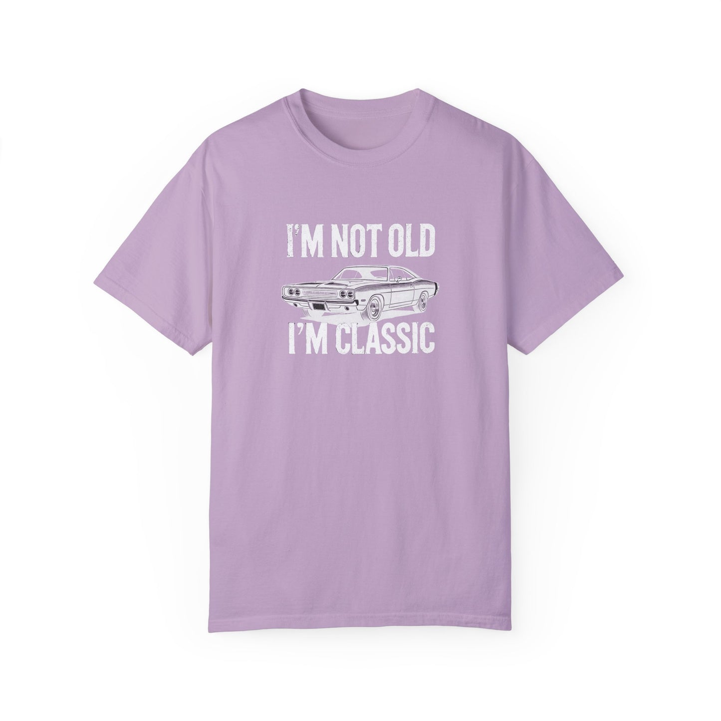 Adult Short Sleeve Tee I'm Not Old I'm Classic Funny Car Meme Graphic T-shirt