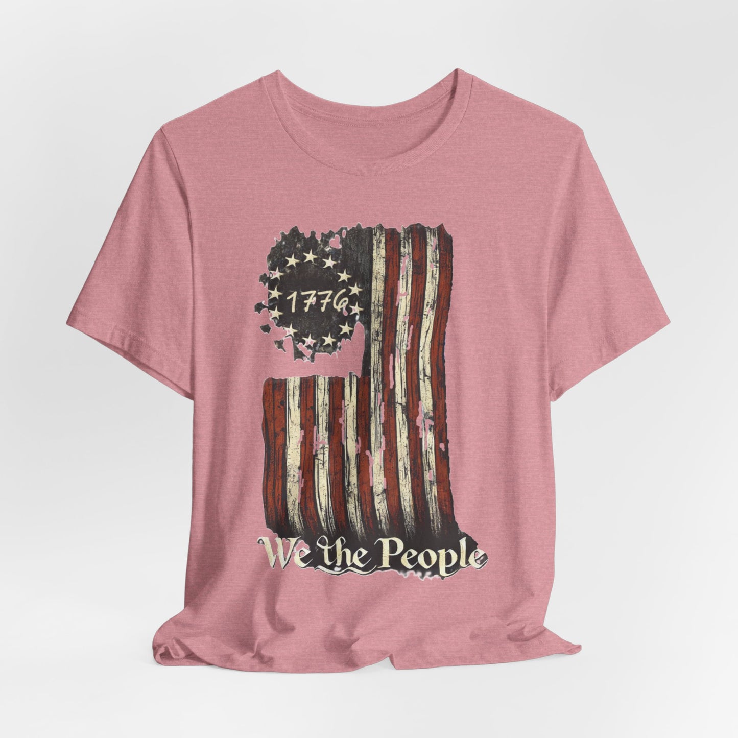 We The People 1776 Patriotic Shirt, American Flag Tee, Independence Day Top, USA Patriotic Apparel, Revolutionary War T-Shirt