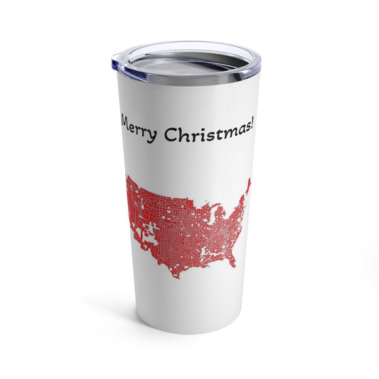 Trump 2024 How Dare We Say Merry Christmas Patriotic Funny Meme Travel Mug 20oz