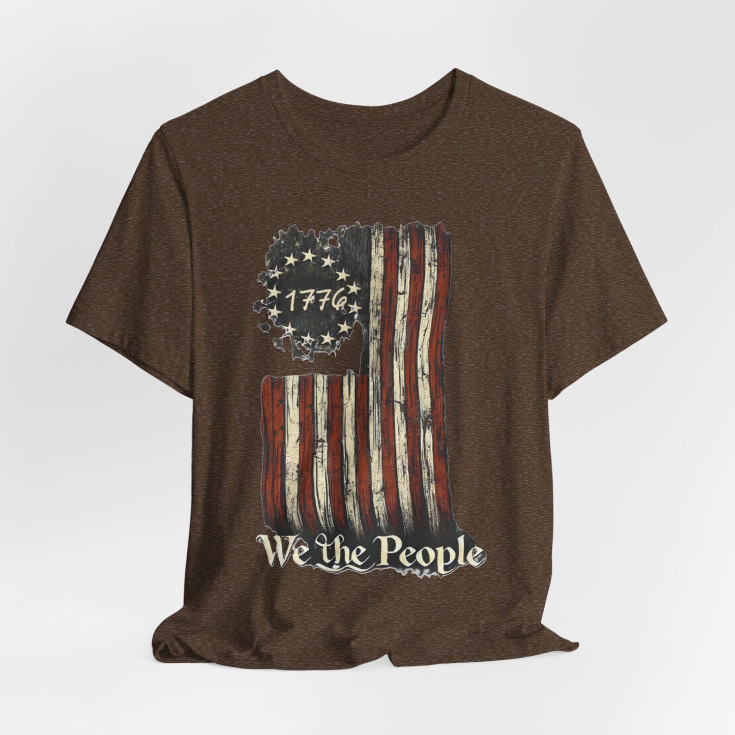 We The People 1776 Patriotic Shirt, American Flag Tee, Independence Day Top, USA Patriotic Apparel, Revolutionary War T-Shirt