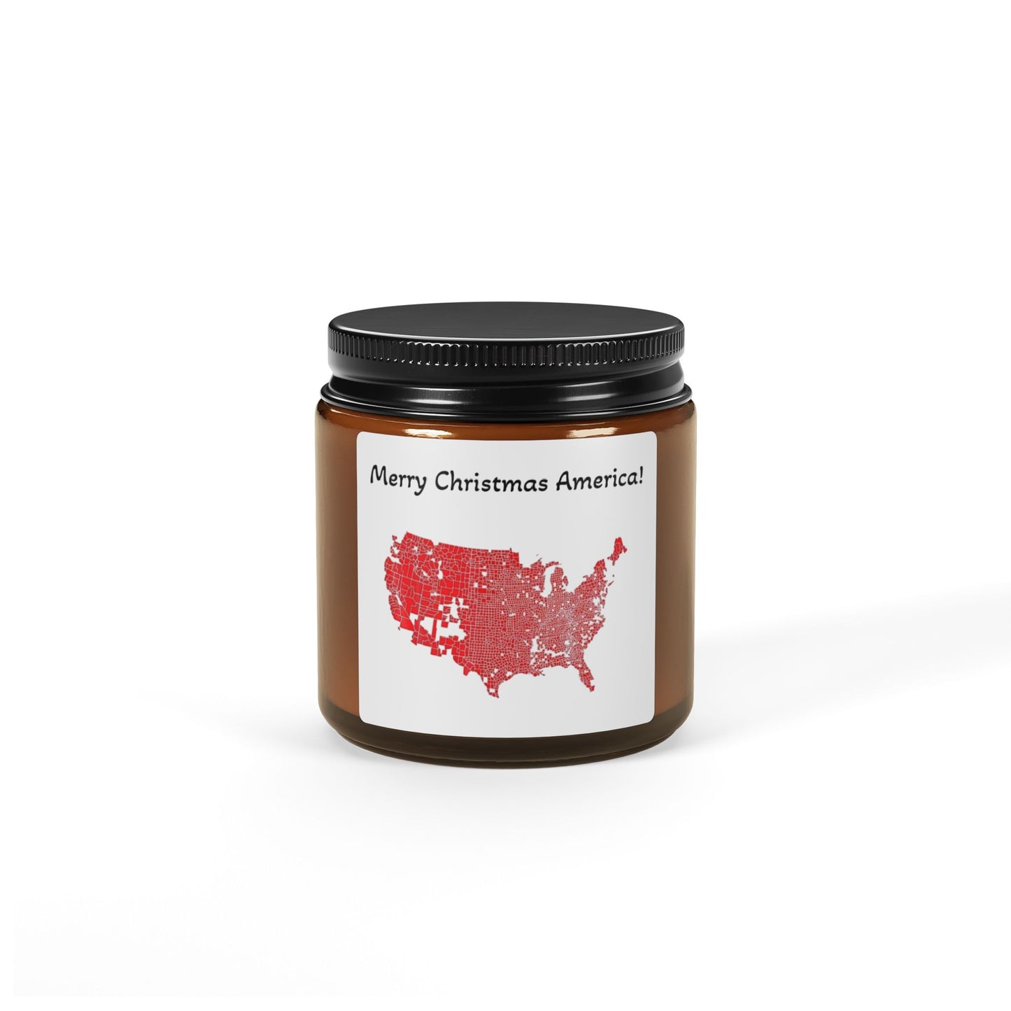 Trump 2024 Merry Christmas Patriotic Funny Meme Gift Multi-Size Candle