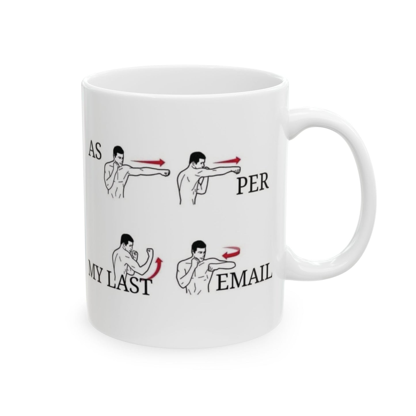 As Per My Last Email Funny Office Meme Ceramic Mug 11oz or 15oz