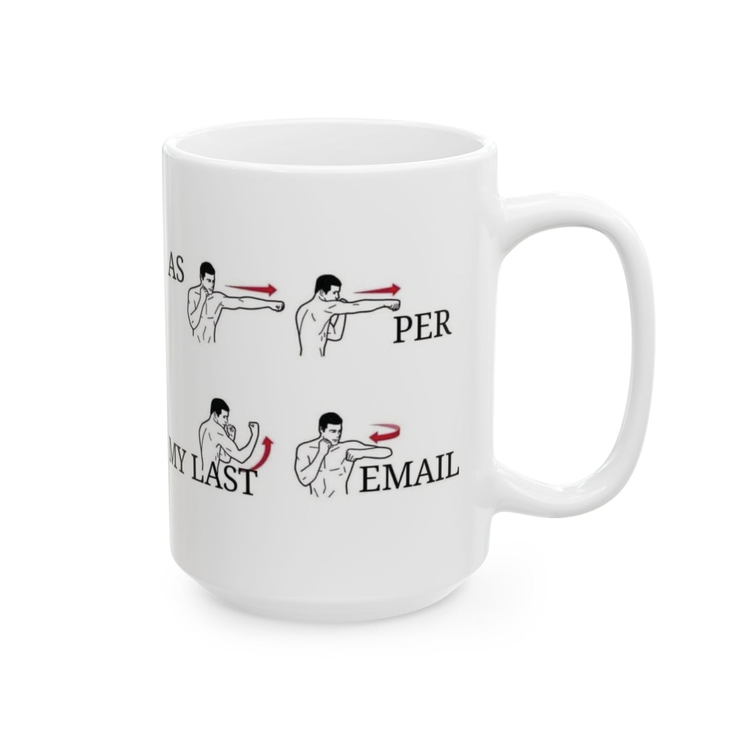 As Per My Last Email Funny Office Meme Ceramic Mug 11oz or 15oz