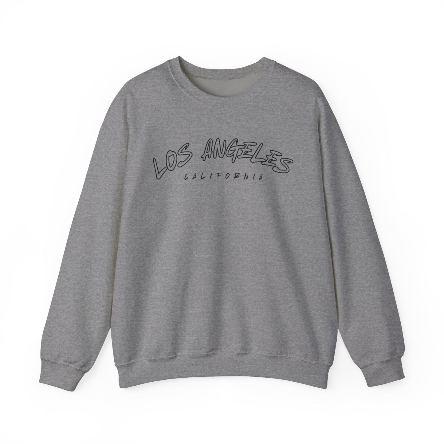 Los Angeles California Women's Graphic Sweatshirt, Unisex LA Souvenir Cali California Gift, Crewneck Jumper Pullover, Vintage Retro Fashion