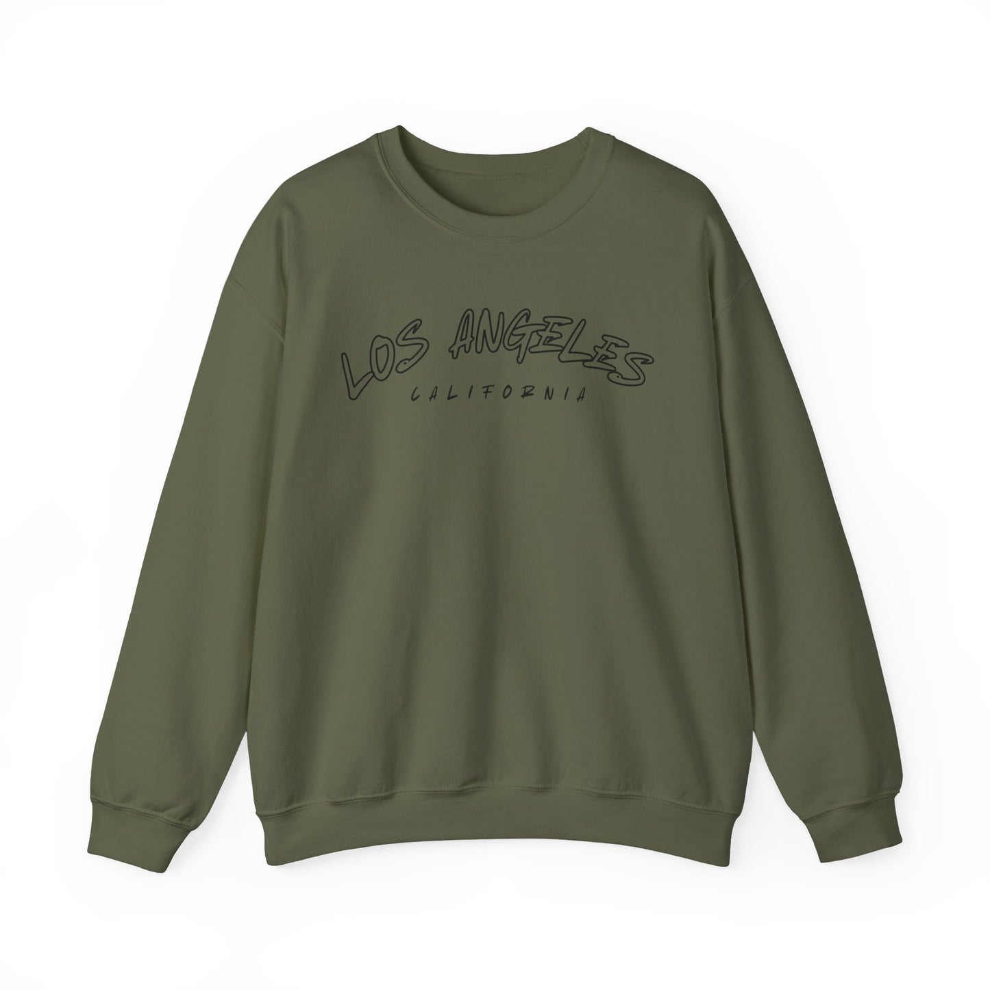 Los Angeles California Women's Graphic Sweatshirt, Unisex LA Souvenir Cali California Gift, Crewneck Jumper Pullover, Vintage Retro Fashion