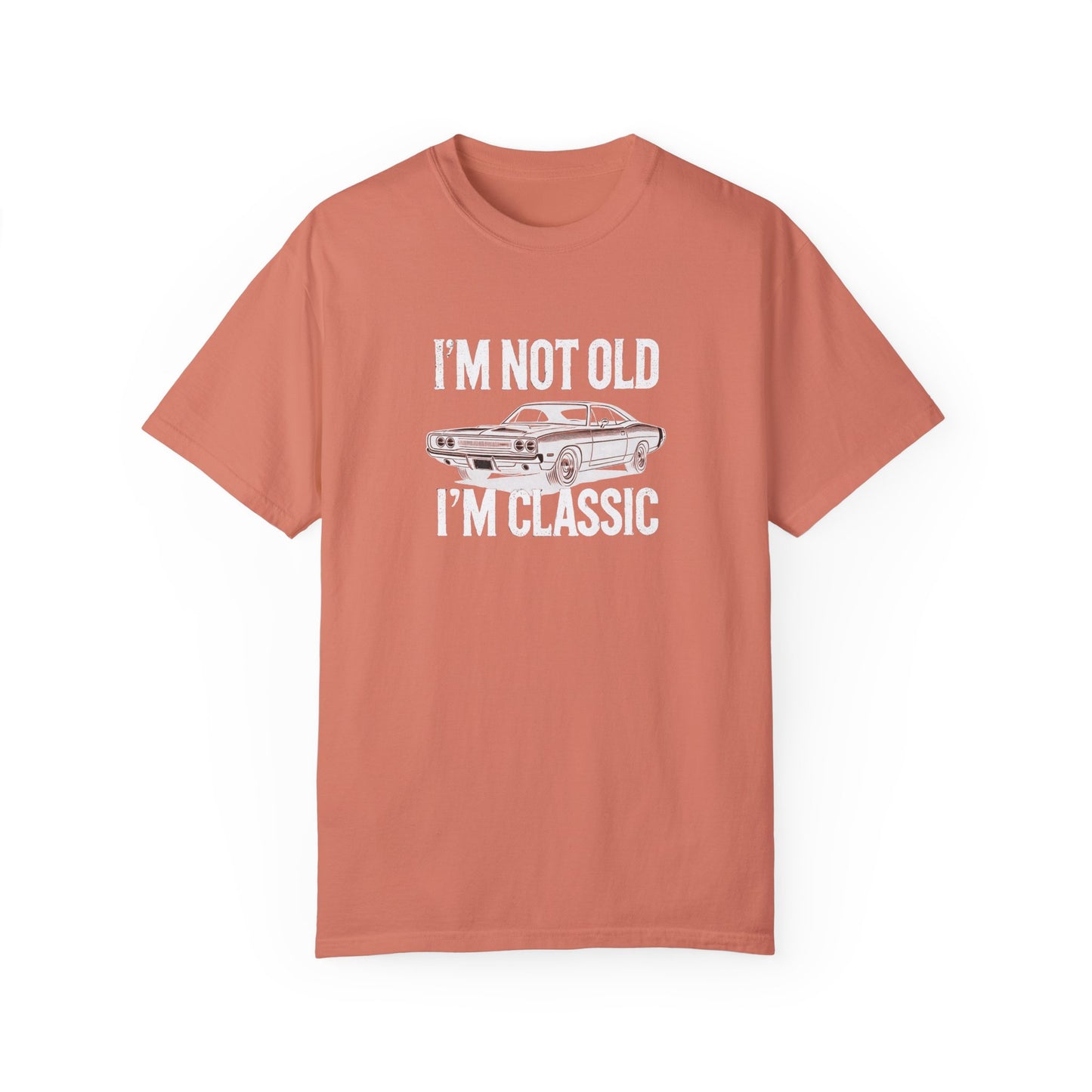 Adult Short Sleeve Tee I'm Not Old I'm Classic Funny Car Meme Graphic T-shirt