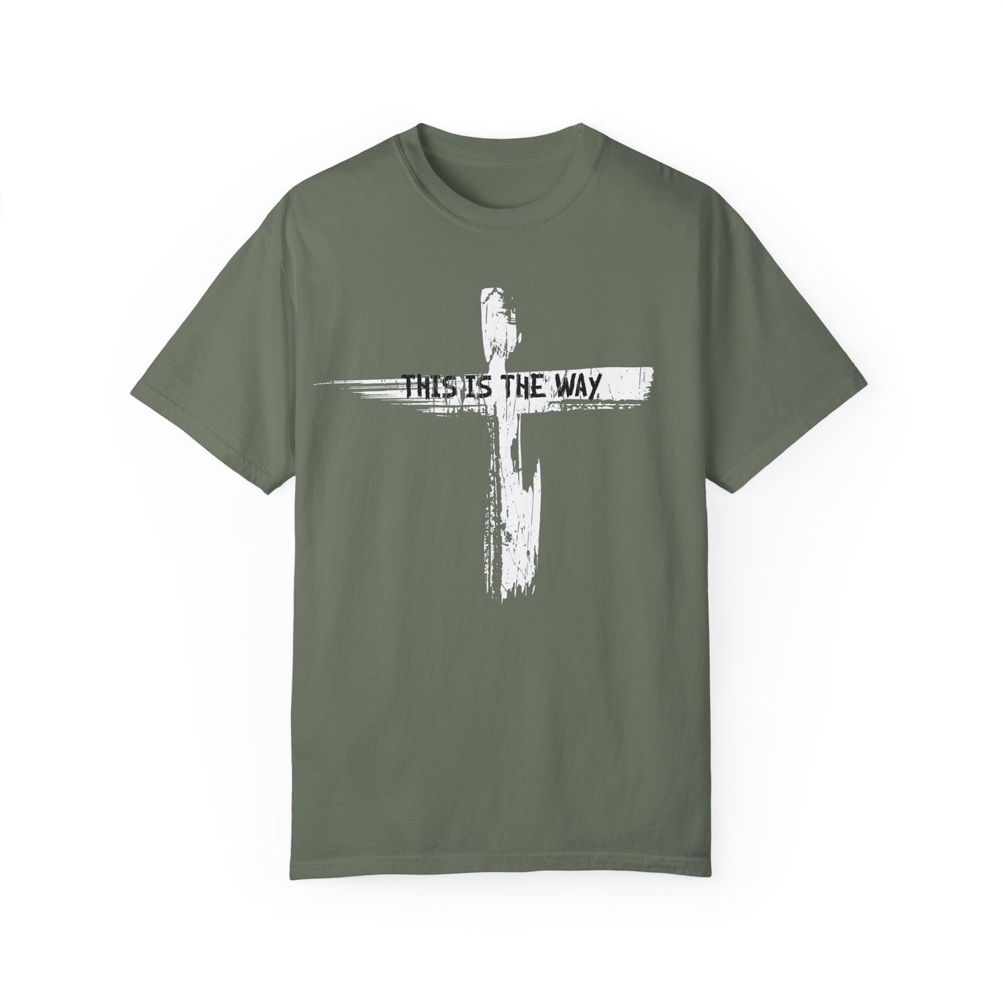 Adult Short Sleeve Tee This Is The Way The Cross Bible Quote