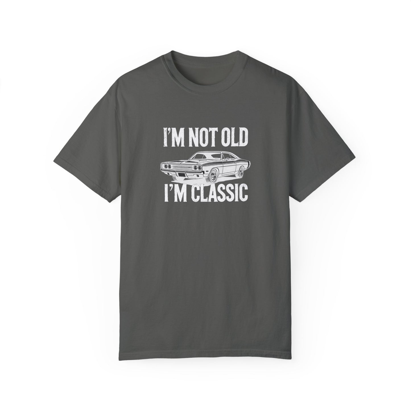 Adult Short Sleeve Tee I'm Not Old I'm Classic Funny Car Meme Graphic T-shirt