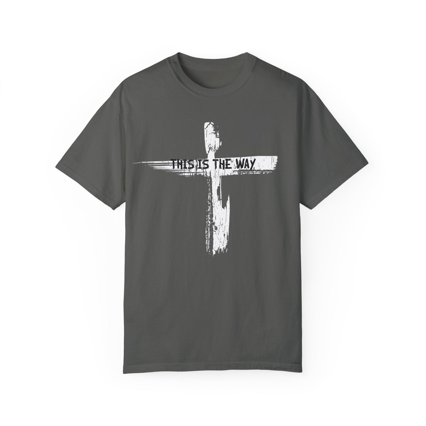 Adult Short Sleeve Tee This Is The Way The Cross Bible Quote