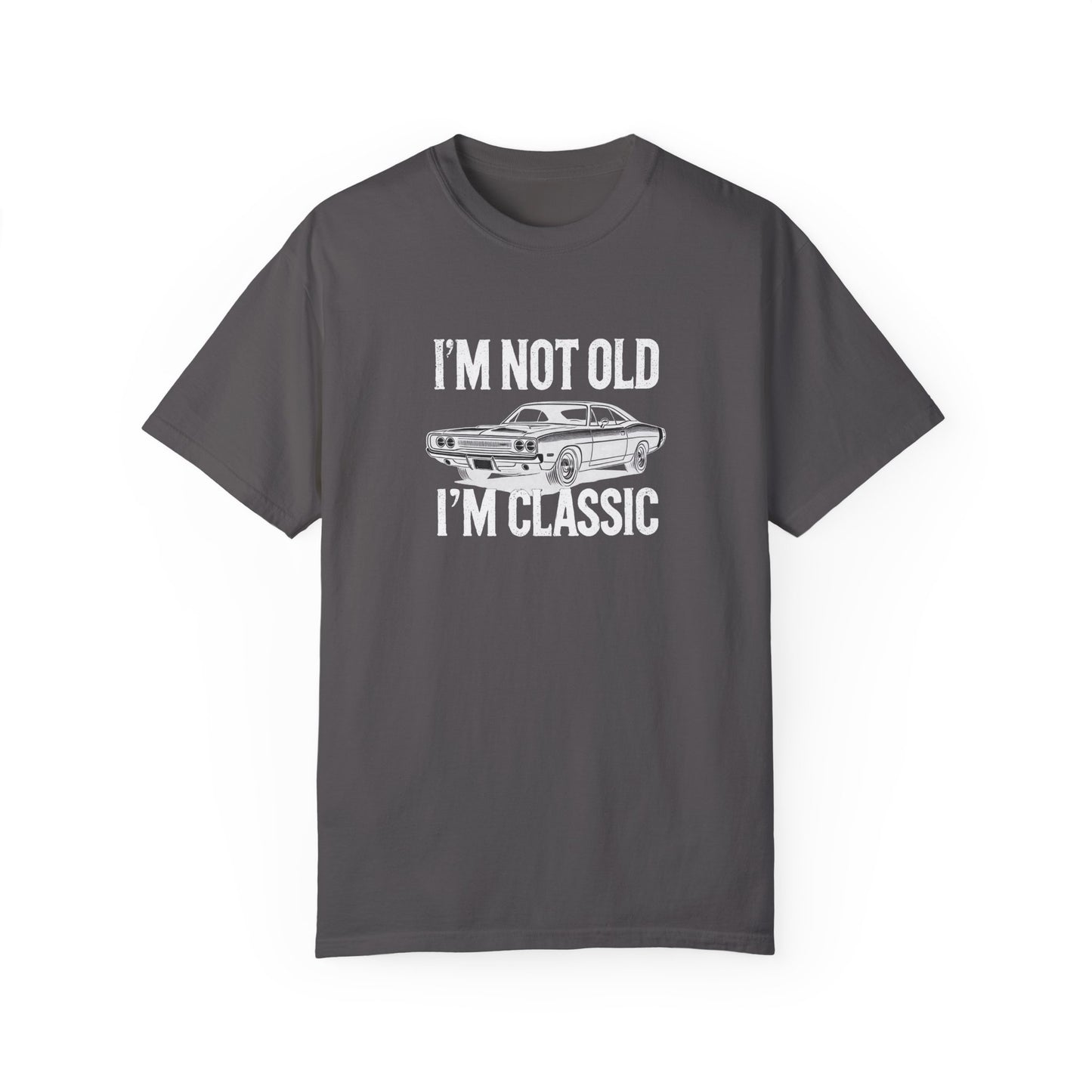 Adult Short Sleeve Tee I'm Not Old I'm Classic Funny Car Meme Graphic T-shirt