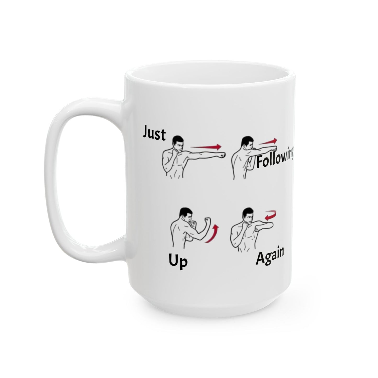 Just Following Up Again Funny Office Meme Mug