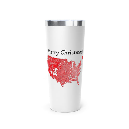 Trump 2024 How Dare We Say Merry Christmas Patriotic Funny Meme Tumbler