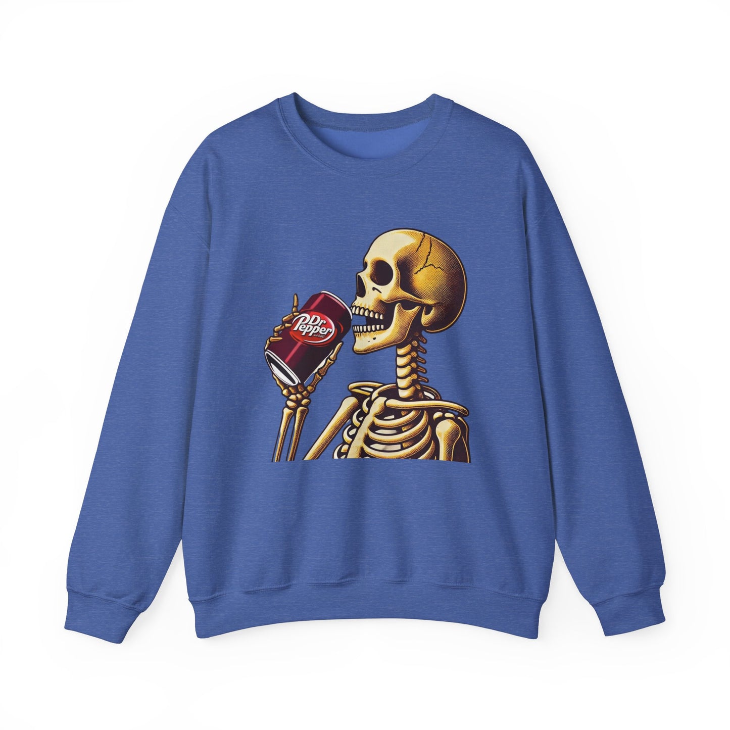 Halloween Skeleton Drinking Dr. Pepper